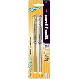 uni-ball Impact Stick Gel Pens, 1 Gold & 1 Silver (60663PP)