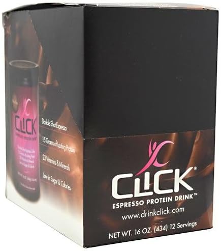 Click - Espresso Protein Drink Mocha - 12 Packet(s) ( Multi-Pack)