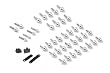 2003-2008 Yamaha YZF R6 R6S Polish Spike Fairing Bolts