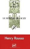 Le r&eacute;gime de Vichy
