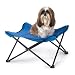 K&H Cool Breeze Portable Dog Bed, Small, 18-Inches by 18-Inches, Blue