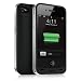 Mophie Juice Pack Air Case and Rechargeable Battery (Black, Verizon and AT&T iPhone 4)