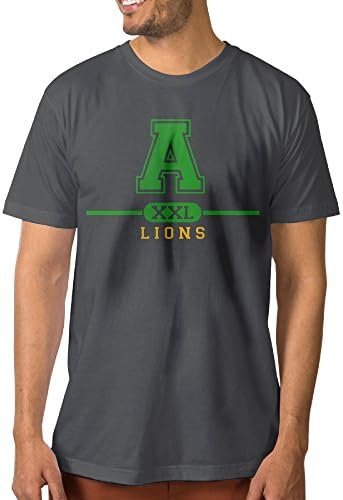 Adamsville Elementary School XXL Lions Men's Cotton T-shirt DeepHeather
