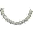 Gift for Girls Sterling Silver Anklet Pair Handmade Foot Jewelry 10 inches (sanklt034)