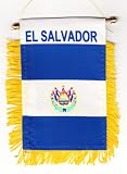 El Salvador - Window Hanging Flags