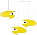 Flensted Mobiles Stella Nova Yellow Hanging Mobile - 18 Inches Plastic