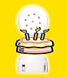 1.5" Round Happy Birthday Sound for Make Your Own Stuffed Animal Kits