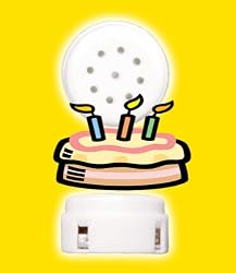 1.5" Round Happy Birthday Sound for Make Your Own Stuffed Animal Kits