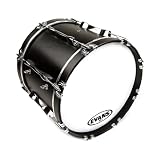 Evans MX1 White Marching Bass Drum Head, 30 Inch - B0002D0OFG