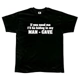 Man Cave T Shirt Large 41h6EeY8DZL. SL160 Man Cave T Shirt Large