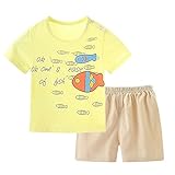【SEBLES】ベビー服 ベビー 赤ちゃん 男の子 女の子 半袖 Ｔシャツ 短パン パンツ シャツ セット 夏 キャラクター プリント 可愛い 涼しい コットン 綿(タイプR,90cm)