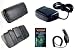 Cell Phone Accessories Bundle for Samsung EPIX i907 (Includes; Executive Carrying Case with Belt Clip, Rapid Car Charger, Home Wall Charger, Generation X Antenna Booster) Image