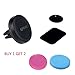 Car Mount,by GFKing, Air Vent Magnetic Car Mount Holder, Universal for iPhone 6/6s Plus, Samsung Galaxy S7/S7 Edge, S6/S6 Edge+ Galaxy Note 5 and ALL Other Smartphones and Tablets (black)