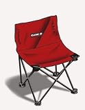Child's Case IH Folding Camp Chair