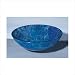 Two Layer Glass Vessel Sink Finish: Wood Pattern Design