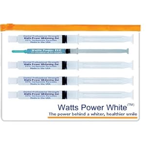 Watts Power Pro 35% Teeth Whitening Gels for Strong Teeth