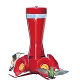 Perky-Pet 203CP Pinch Waist Glass 8-Ounce Hummingbird Feeder