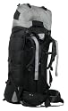 Granite Gear Stratus Access FZ 4500 Expedition Backpack, Short Torso, Wrought Iron/Black