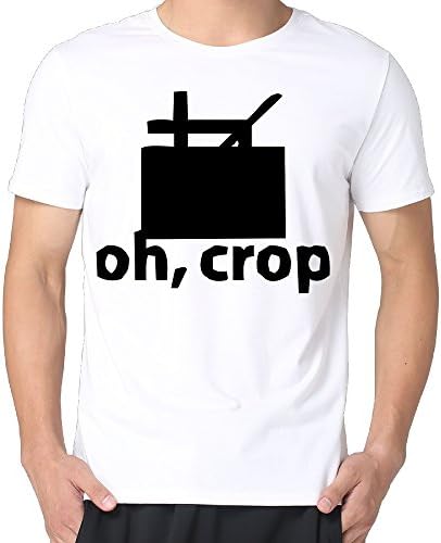 Oh Crop Funny Picture Men's T-shirt Sports