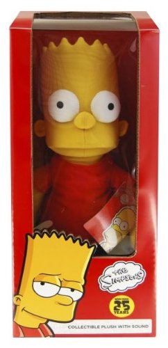 The Simpsons 25th Anniversary Collection Bart Plush