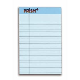 TOPS Prism Pad, 8.5 x 11.75 Inch, Legal Ruling, 50 Sheets, Blue (63121)