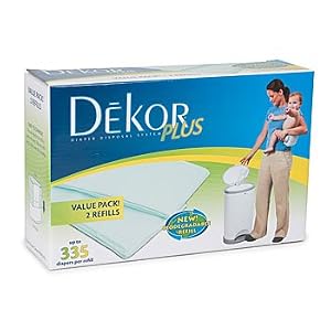 Diaper Dekor Plus Biodegradeable Refill (2 per box) - 5 boxes