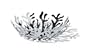 Alessi Mediterraneo 11-1/2-Inch Fruit Holder, Stainless Steel