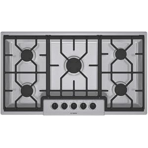 Bosch NGM3654UC 36 300 Series Gas Cooktop – Stainless Steel