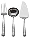 Colonial Williamsburg Palace Orchard 18/10 Stainless Steel 3 Pc Serving Set