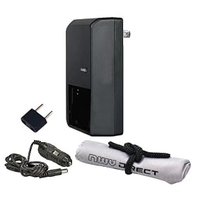 Sony HXR-NX70U Off Camera 'Intelligent' Rapid Charger + Nwv Direct Microfiber Cleaning Cloth.