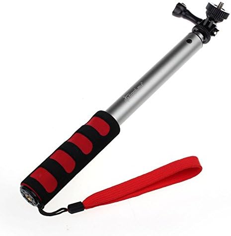 Silver - Feitong Remote Pole Selfie Stick Extendable Telescopic Monopod With Wifi Remote Lock For Gopro 4 3+ 3 2