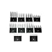 Oster Professional 10 Universal Comb Set Specially Designed to Fit Oster Clippers