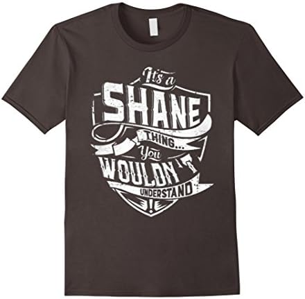 Men's SHANE SHIRT - It's a shane thing you wouldn't understand Large Asphalt