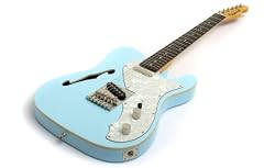 Sonic Blue Thinline Telecaster copy Electric Guitar