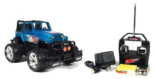 41h6UU 5m1L 1:24 Jeep Wrangler Crazy Crawler Off Road Remote Controll RTR RC Car Truck