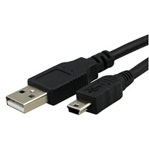 6FT Digital Camera Cable USB MINI-B 5-pin for SONY/CANON/HP/OLYMPUS