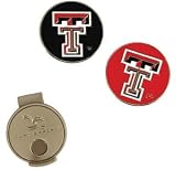 NCAA Texas Tech Red Raiders Magnetic Hat Clip With Ball Markers