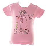 Toddler Little Girls Clothes SOCIETY GIRL Attitude Pie Pink T Shirt 2T-6