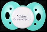 Lots 2 Say Baby Pacifier - Whine Connoisseur - Teal - Made in the USA