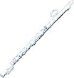 Sterling Silver Flute Charm