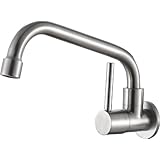 Nostalgie Wandarmatur Wandventil Wasserhahn für Kaltwasser Einzelhahn