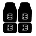 Textil Fu�matten Iron Cross / Eisernes Kreuz universal