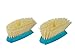 Full Circle Suds Up Soap-Dispensing Dish Brush 2-pack Refill, Blue