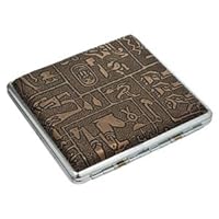 Bronze color Egypt style cigarette storage case box