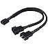 Akasa AK-CBFA04-15 PWM Fan Splitter Cable for 2 Fans
