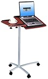 Mad Tech 40x18x32 Mahogany Mdf Panel & Steel Frame Computer Office Desk Tab ....