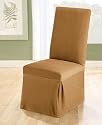 Sure Fit "Stretch Pique" Slipcover, Dining Room Chair Antique