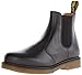Dr. Martens Unisex 2976 Smooth Leather Chelsea Boot, Black, 5 Women/4 Men