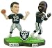 Oakland Raiders Gannon & Rice Forever Collectibles Bobble Mates