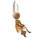 Joe Spencer Rosalie 18.5 Fabric Girl Rabbit Gathered Traditions Fgs70793